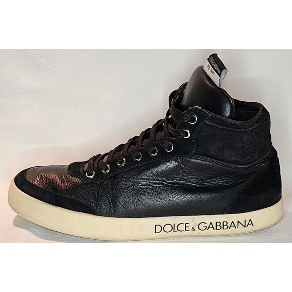 Dolce & Gabbana Men's High-top Sneakers - Picture 4 of 15